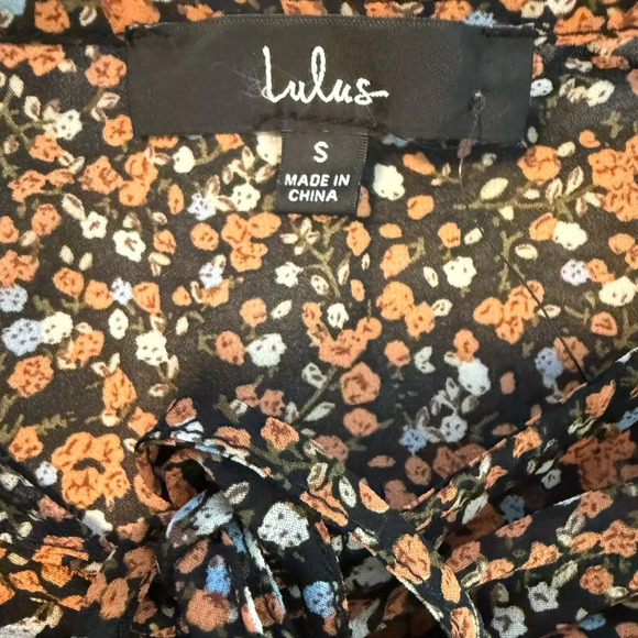 Lulus Autumn Blooms Floral Top - Picture 6 of 6